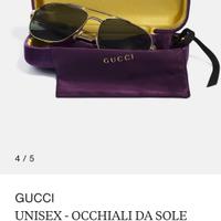 Occhiali-da-sole GUCCI GG0985S-001 ARGENTO-LENTI-G