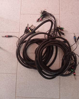 2 fruste multicavo da 8 Jack/RCA 