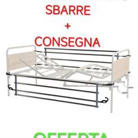 Letto Ospedaliero Più Consegna e Materasso