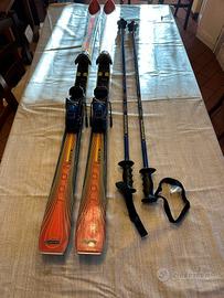 Sci Rossignol 170 con 2 bacchette 