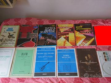 Libri musica teoria metodi chitarra basso tastiere