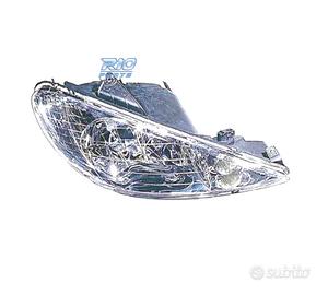 FANALE DESTRO PEUGEOT 206 98-09 H7 H7