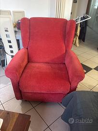 Poltrona Relax artigianale Grazia con 3 motori