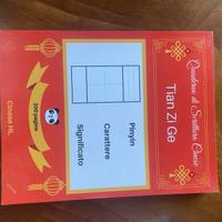 Quaderno libro di scrittura cinese