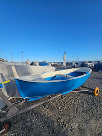 Gozzo Ligure 3.5 mt Azzurro e Bianco