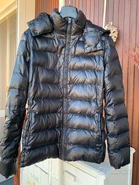 Piumino corto nero Benetton