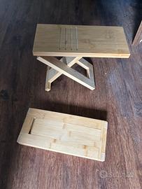 Squatty potty in bamboo