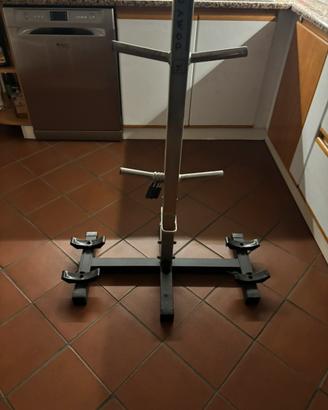 PORTA PESI per palestra casalinga