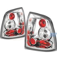 FANALI PER OPEL ASTRA G 3P 5P 97-04 FONDO CROMATO