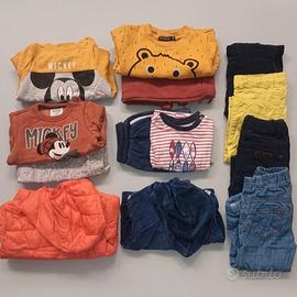 Lotto abbigliamento bimbo 74 cm