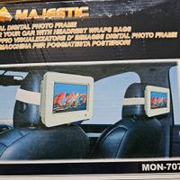  Majestic monitor da poggiatesta auto