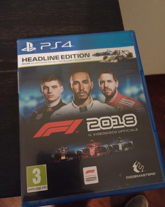 per PS4 f1 2018