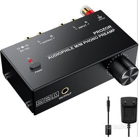 🎵 Prozor PRR019 Preamplificatore Phono Giradischi
