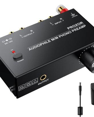 🎵 Prozor PRR019 Preamplificatore Phono Giradischi