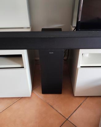 Soundbar Philips 2.1 potente bluetooth 
