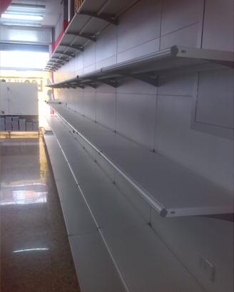 Scaffalatura metallo modulare a metro