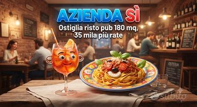 Risto bar 180 mq anche rate-