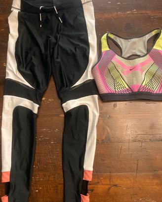Top e panta running Nike