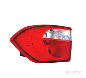 FANALE SINISTRO FORD ECOSPORT 13-16 ROSSO BIANCO