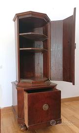 Mobile a colonna ottagonale - Mobile bar