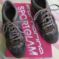 Sneakers donna della fornarina in nabuk n.37