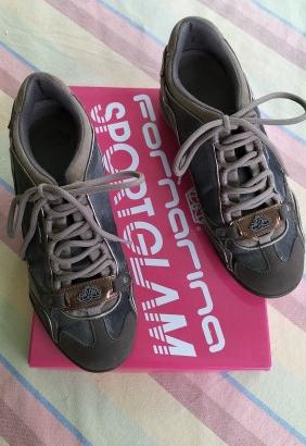 Sneakers donna della fornarina in nabuk n.37