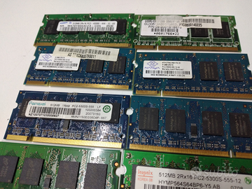 Memorie RAM DDR2 per notebook