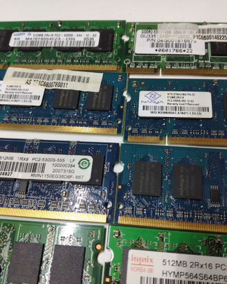 Memorie RAM DDR2 per notebook
