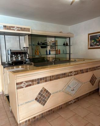Bancone bar completo
