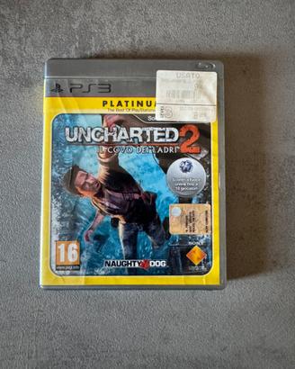 Uncharted 2 platinum per PS3