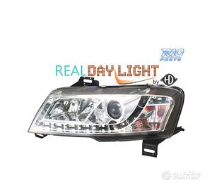 FARI PER FIAT STILO 01-08 FONDO CROMATO