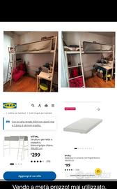 struttura per letto a soppalco 