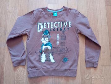 Maglione felpato Detective Agency bambino
