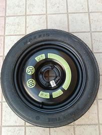 Ruotino di scorta per Peugeot e Citroen T125/80r15