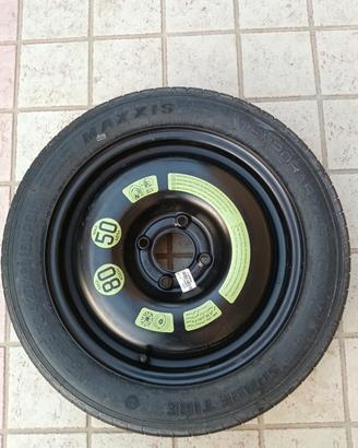 Ruotino di scorta per Peugeot e Citroen T125/80r15