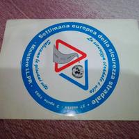 Adesivo sticker vintage settimana europea della si