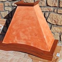 Cappa rustica in legno massello