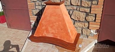 Cappa rustica in legno massello