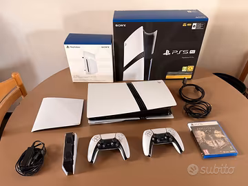 Sony PS5 Pro 2TB + Disc Drive + 2 DualSense