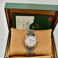 Rolex 16220 datejust 36 mm acciaio completo