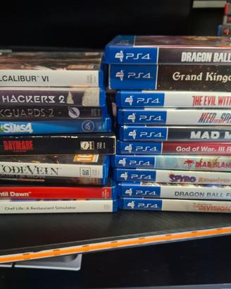 Lotto giochi ps4 sony playstation 4 o singoli