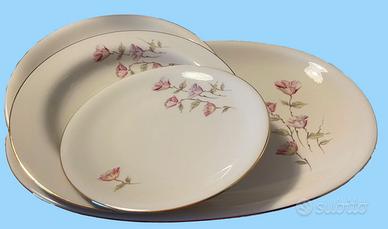 Servizio piatti vintage