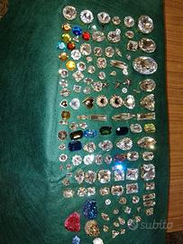 Set 129 strass e cristalli di vetro