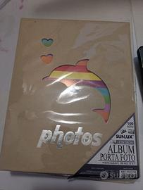 Fotoalbum 13x18 100 foto delfino arcobaleno cuore