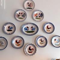 collezione piatti decorativi "galletti di Mondovì"