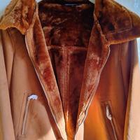 Giacca/giaccone donna nuova in pelo e sherling