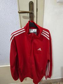 Giacca Adidas rossa