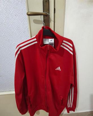 Giacca Adidas rossa
