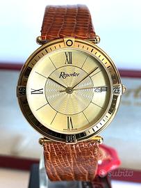 Orologio Reporter Elegance Vintage anni 80' NOS