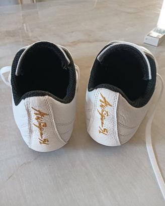 Scarpe da calcio artigianali in pelle n. 39,5